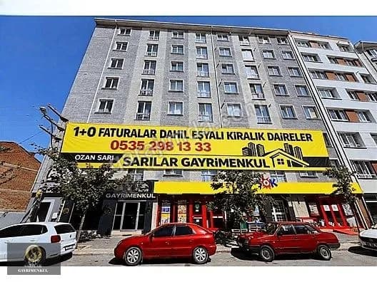 FIRSAT FATURALAR DAHİL 1+0 EŞYALI KİRALIK DAİRELER SON 1 DAİRE!!